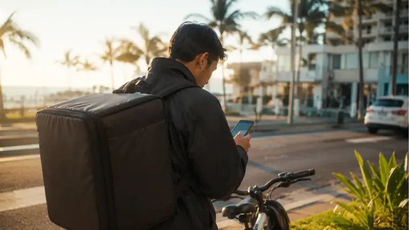 Artigo: Quanto ganha um entregador na Austrália em 2026 — e por que a nova regra beneficia estudantes e imigrantes
